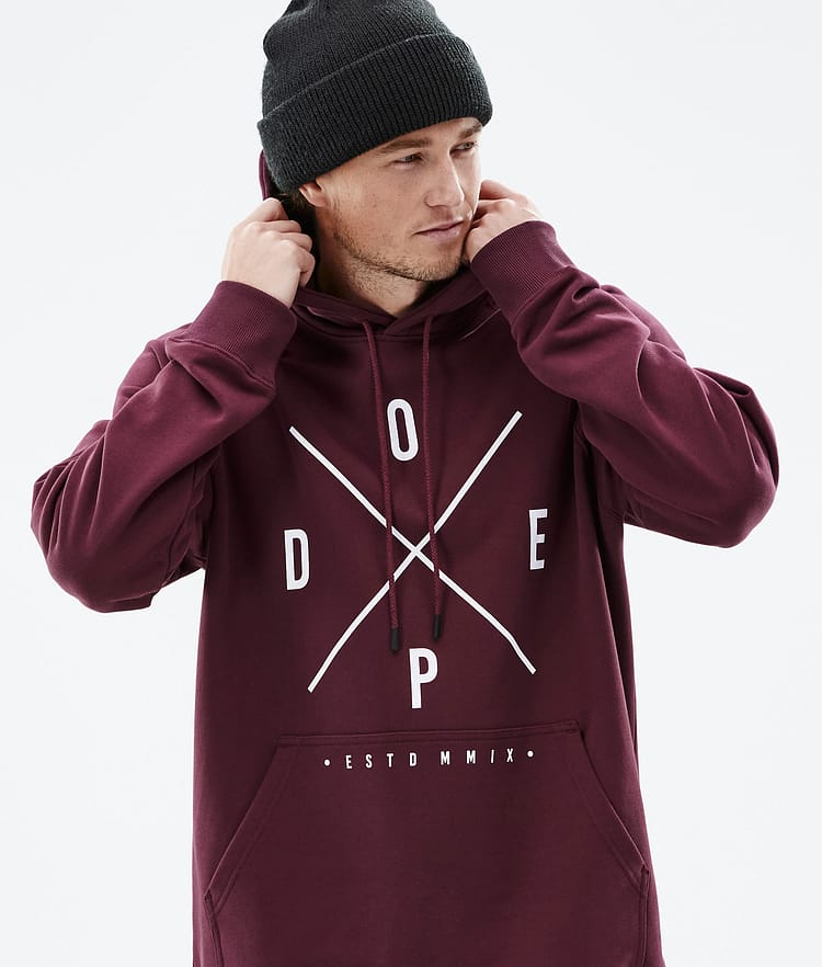 Common 2022 Hoodie Herren 2X-Up Burgundy, Bild 2 von 6