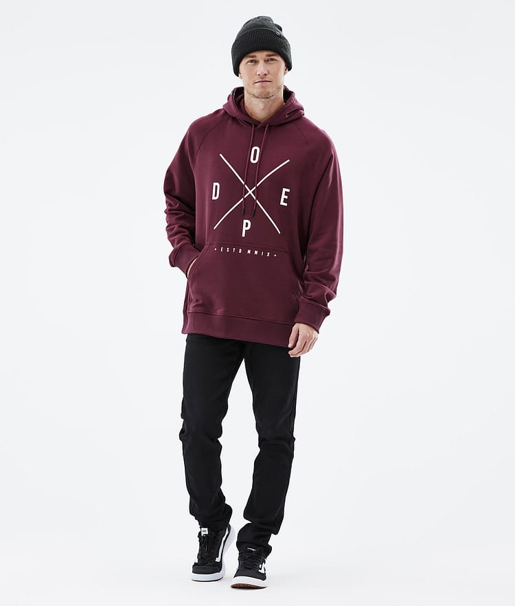 Common 2022 Hoodie Herren 2X-Up Burgundy, Bild 4 von 6