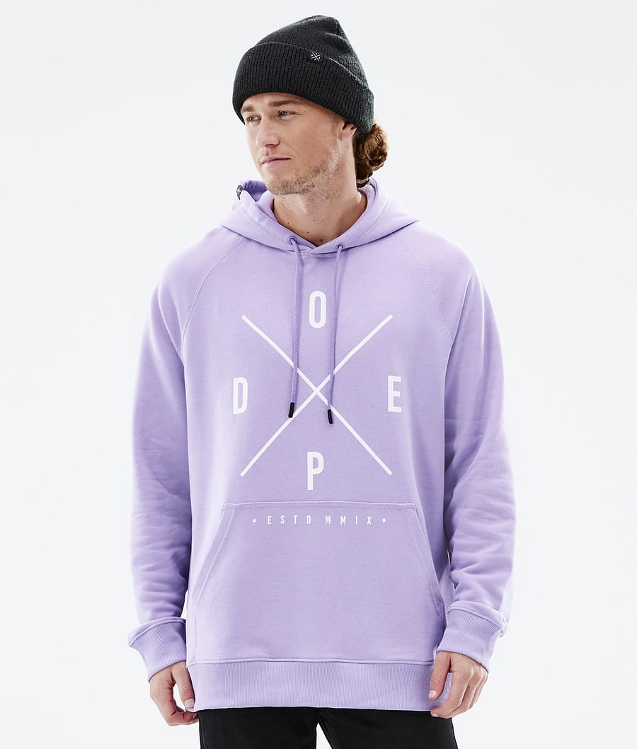 Common Hoodie Men 2X-Up Faded Violet
