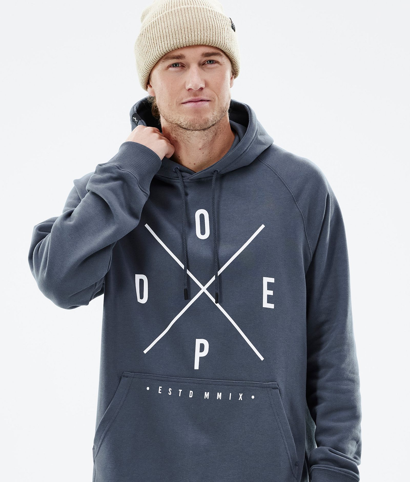 Common 2022 Hoodie Men 2X-Up Metal Blue, Image 2 of 6