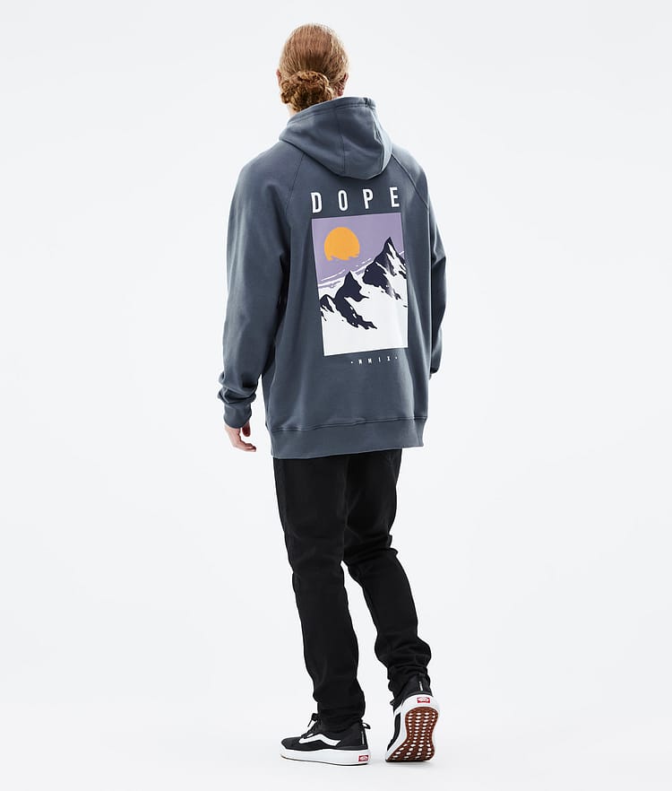 Common 2022 Hoodie Heren Peak Metal Blue