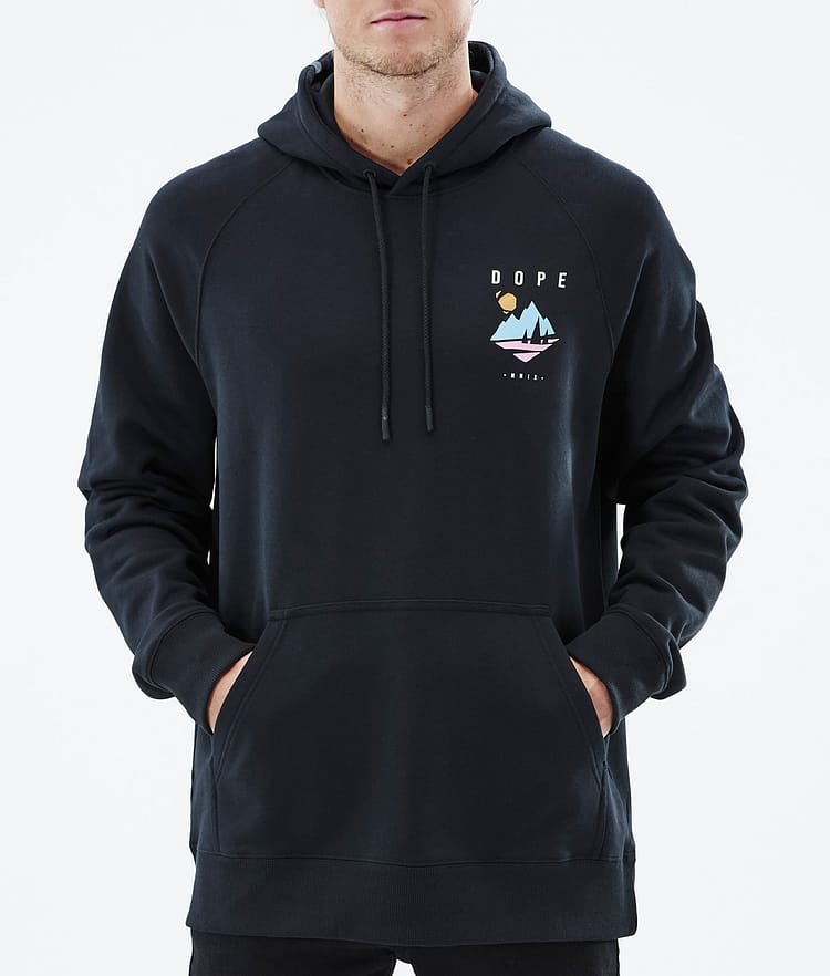 Common 2022 Hoodie Men Pine Black