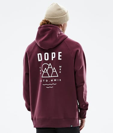 Common 2022 Hoodie Herren Summit Burgundy
