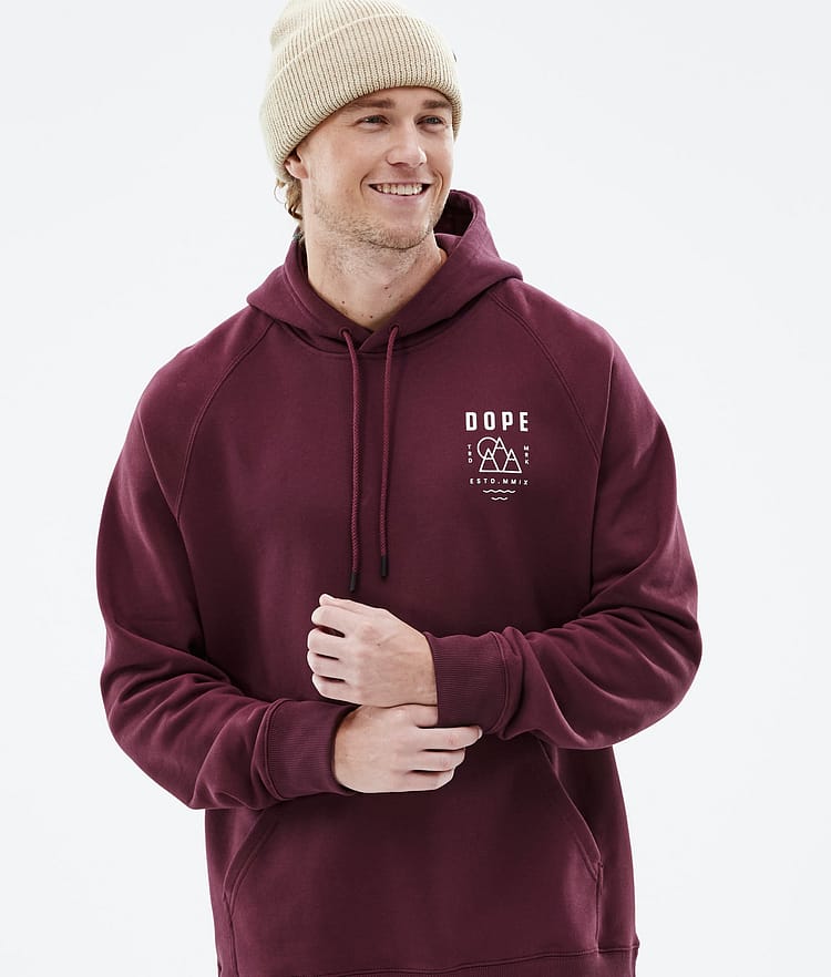 Common 2022 Hoodie Herren Summit Burgundy, Bild 3 von 6