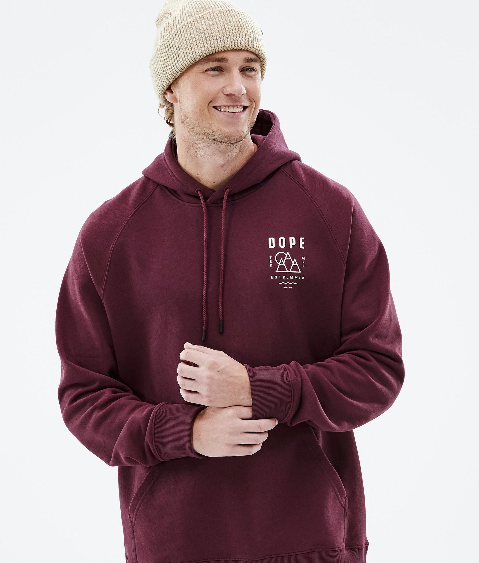 Common 2022 Hoodie Herren Summit Burgundy, Bild 3 von 6