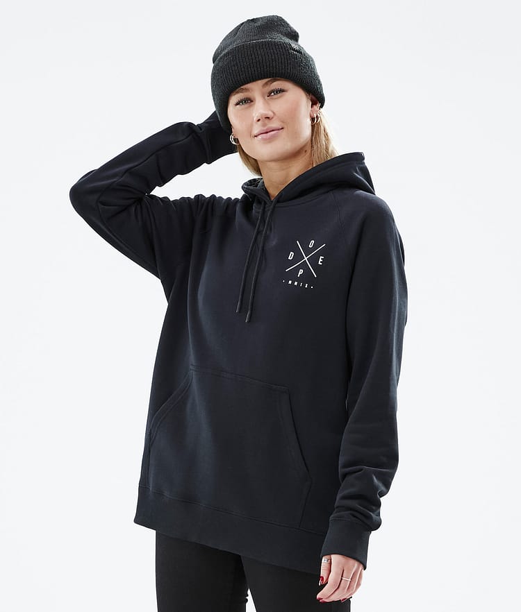 Dope Common W 2022 Hoodie Women 2X-Up Black | Dopesnow.com