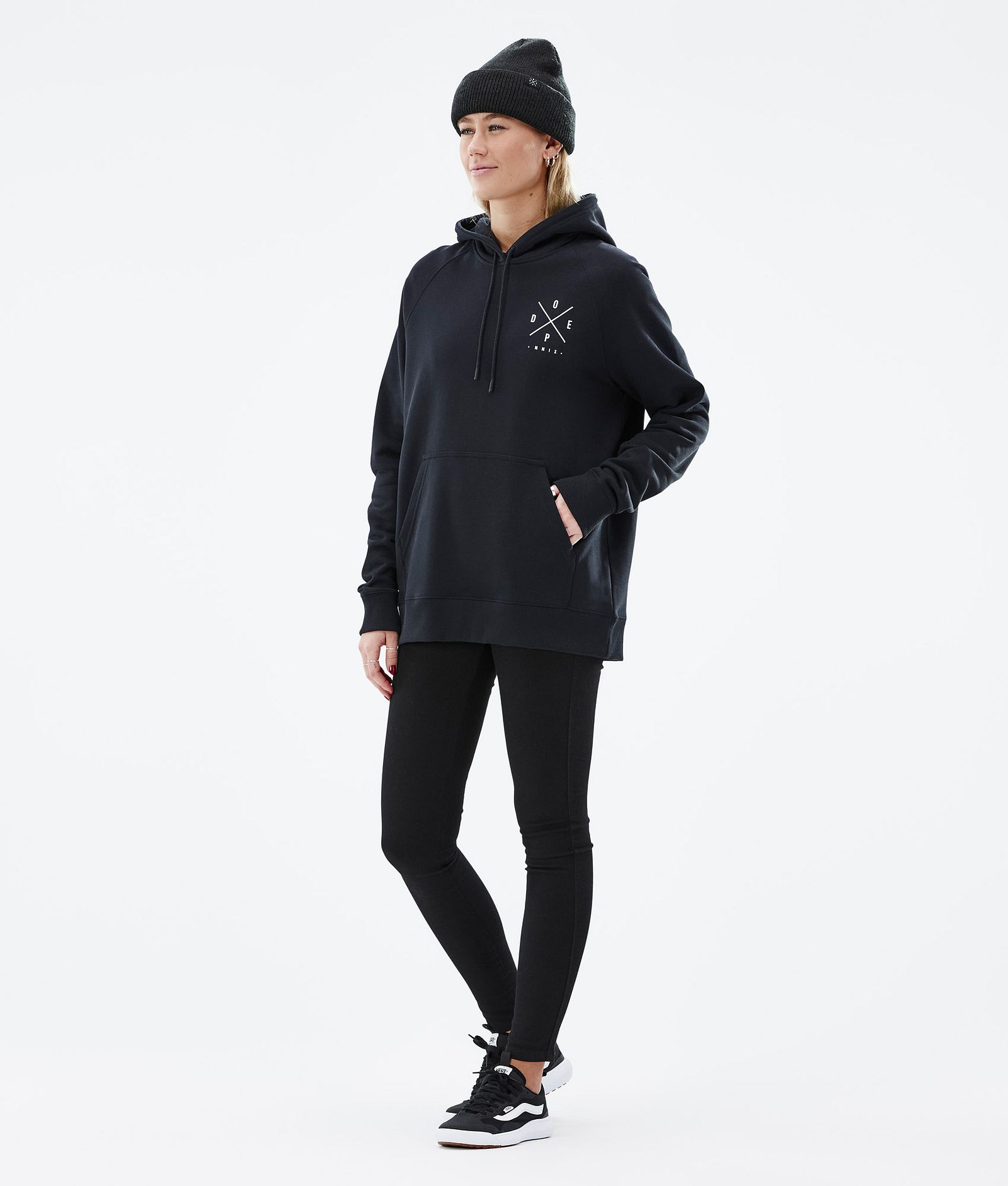 Common W 2022 Sweat à capuche Femme 2X-Up Black, Image 5 sur 6