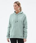 Common W 2022 Bluzy z Kapturem Kobiety 2X-Up Faded Green, Zdjęcie 2 z 6
