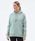 Common W 2022 Sweat à capuche Femme 2X-Up Faded Green