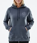 Common W 2022 Hoodie Women 2X-Up Metal Blue, Image 6 of 6