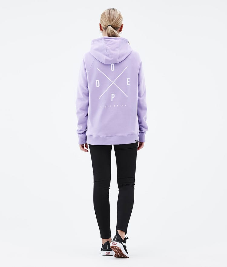 Common W 2022 Sweat à capuche Femme 2X-Up Faded Violet