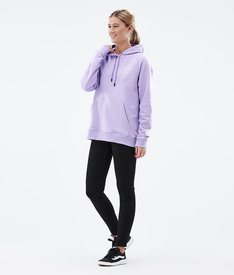 Common W 2022 Sweat à capuche Femme 2X-Up Faded Violet