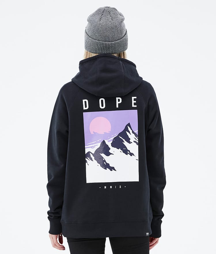 Dope Common W Sweat à capuche Femme Peak Black - Noir | Dopesnow FR