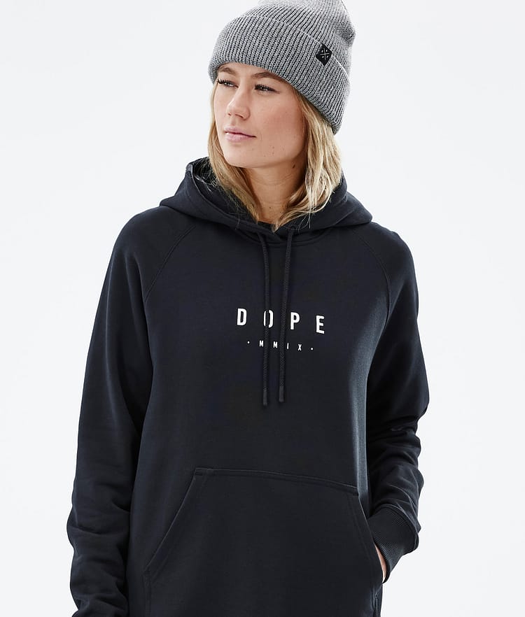 Common W 2022 Sweat à capuche Femme Peak Black, Image 3 sur 6