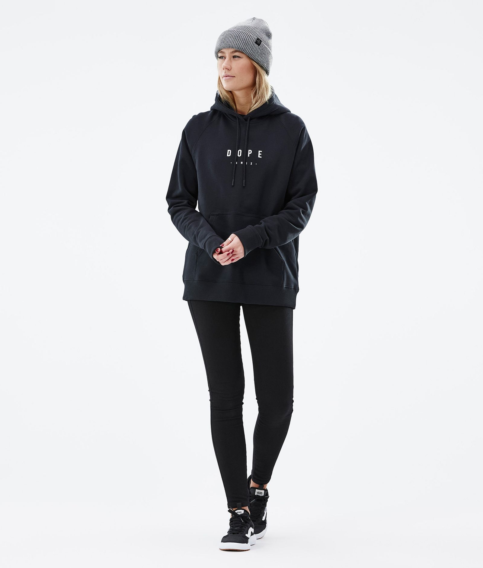 Common W 2022 Sweat à capuche Femme Peak Black, Image 5 sur 6