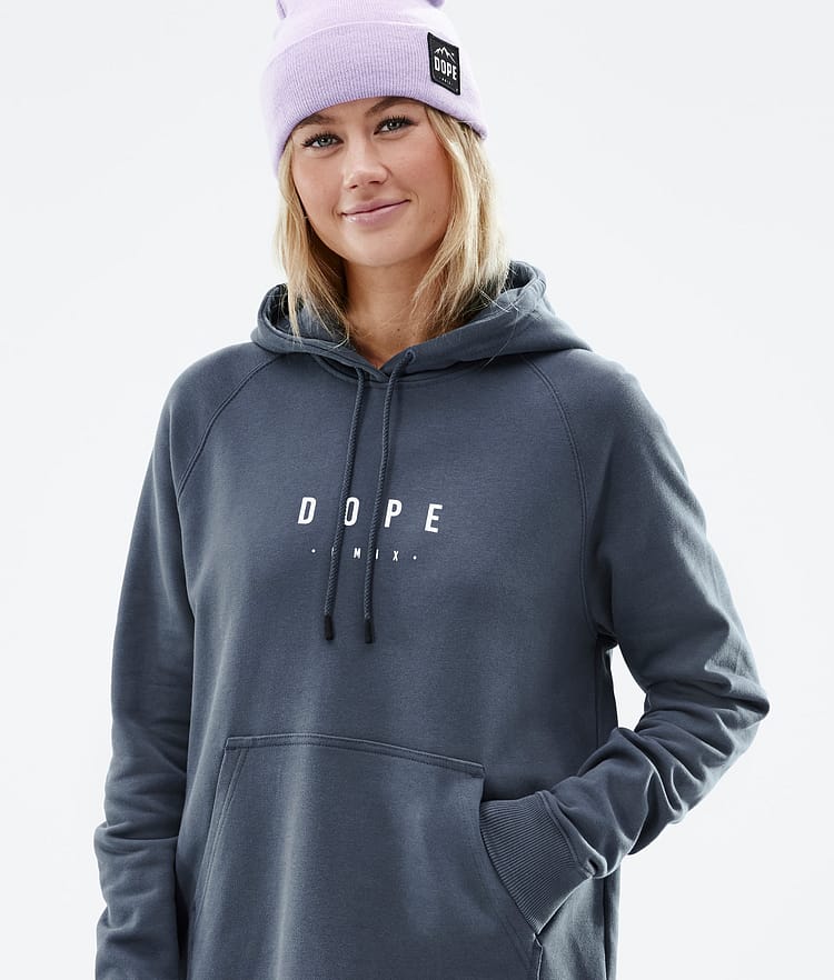 Common W 2022 Sudadera con Capucha Mujer Peak Metal Blue, Imagen 3 de 6