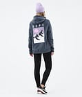 Common W 2022 Sudadera con Capucha Mujer Peak Metal Blue, Imagen 4 de 6