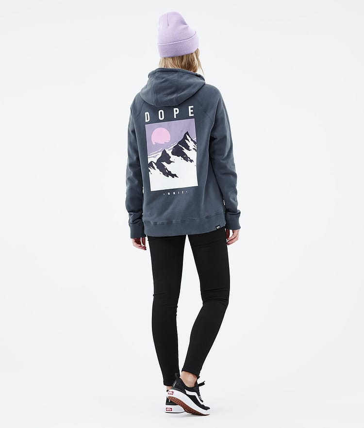 Common W 2022 Sudadera con Capucha Mujer Peak Metal Blue, Imagen 4 de 6