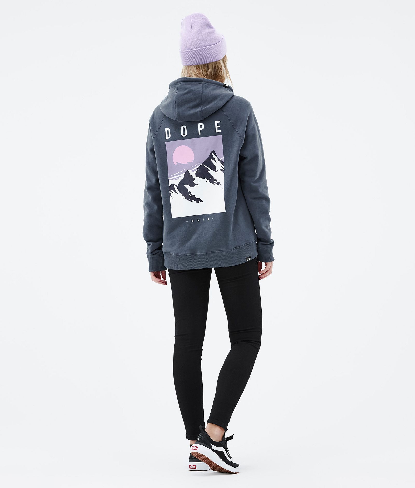 Common W 2022 Sudadera con Capucha Mujer Peak Metal Blue, Imagen 4 de 6