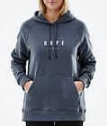 Common W 2022 Sudadera con Capucha Mujer Peak Metal Blue, Imagen 6 de 6
