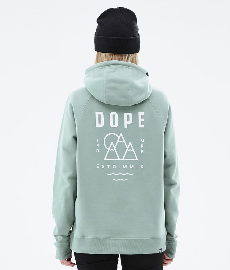 Common W 2022 Sudadera con Capucha Mujer Summit Faded Green, Imagen 1 de 6