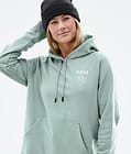 Common W 2022 Sudadera con Capucha Mujer Summit Faded Green, Imagen 3 de 6