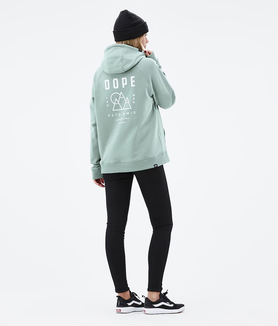 Common W 2022 パーカー レディース Summit Faded Green