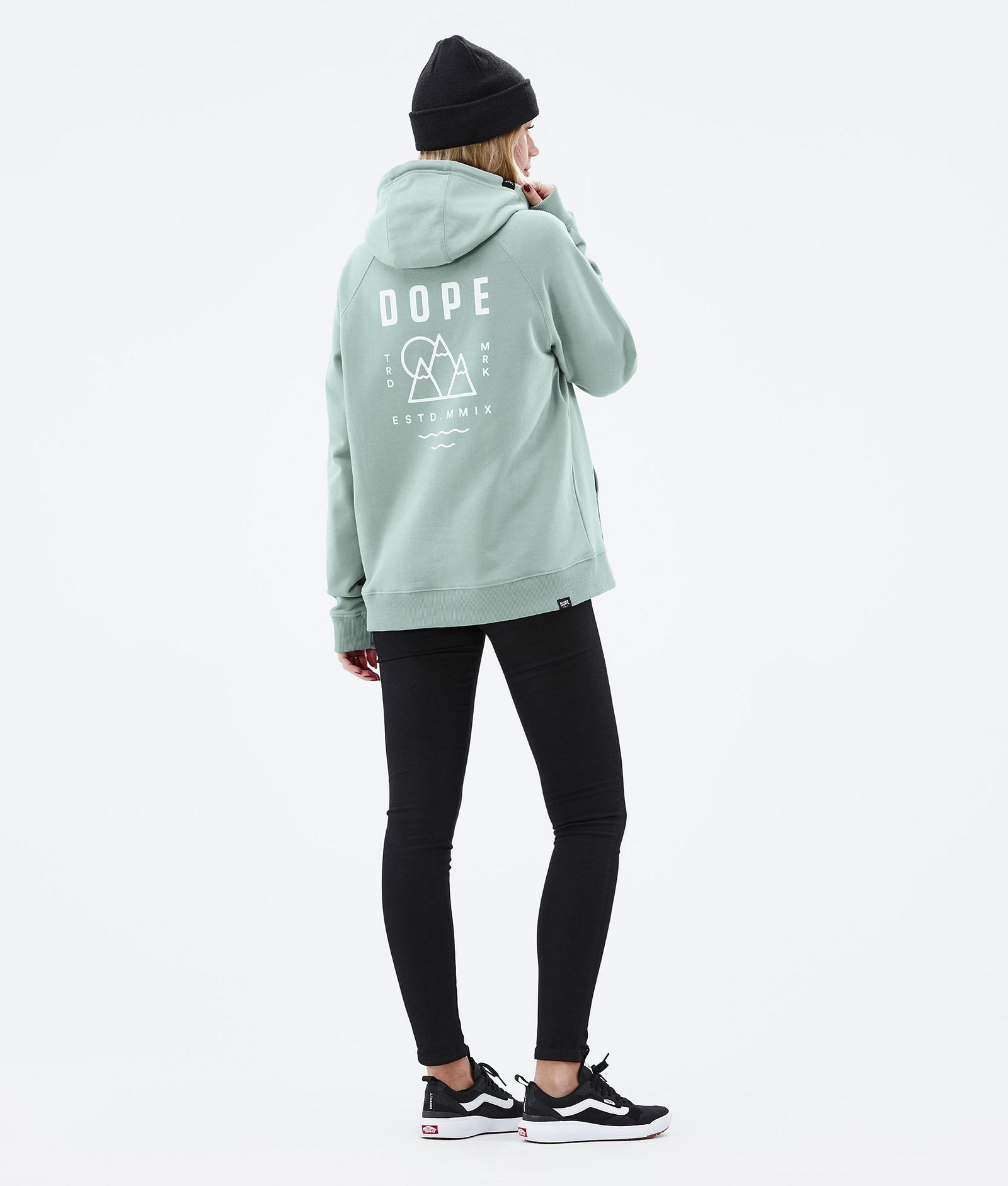 Common W 2022 Sudadera con Capucha Mujer Summit Faded Green, Imagen 4 de 6