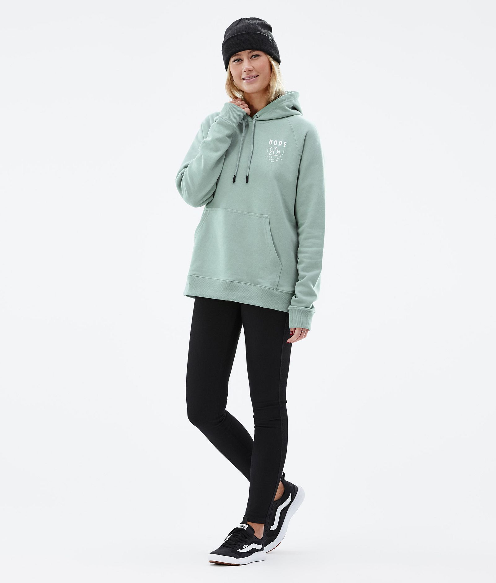Common W 2022 Sudadera con Capucha Mujer Summit Faded Green, Imagen 5 de 6
