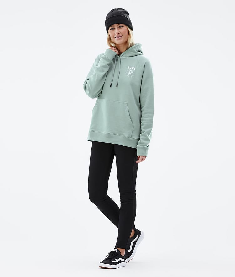 Common W 2022 Sudadera con Capucha Mujer Summit Faded Green, Imagen 5 de 6