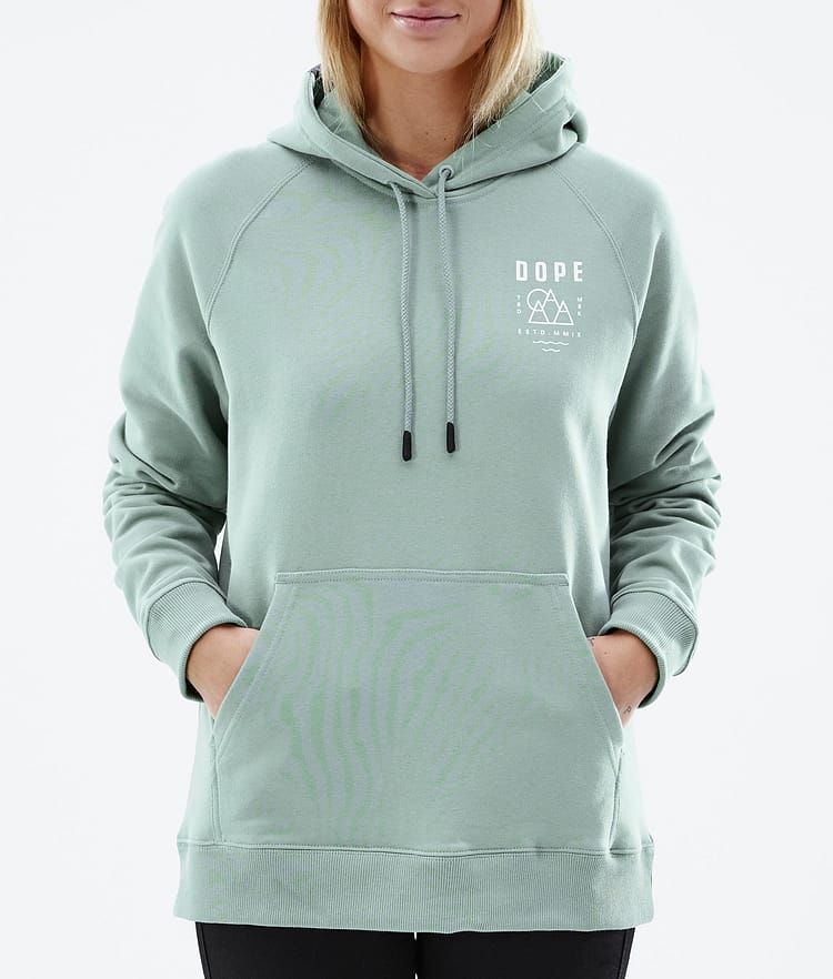 Common W 2022 Sudadera con Capucha Mujer Summit Faded Green, Imagen 6 de 6