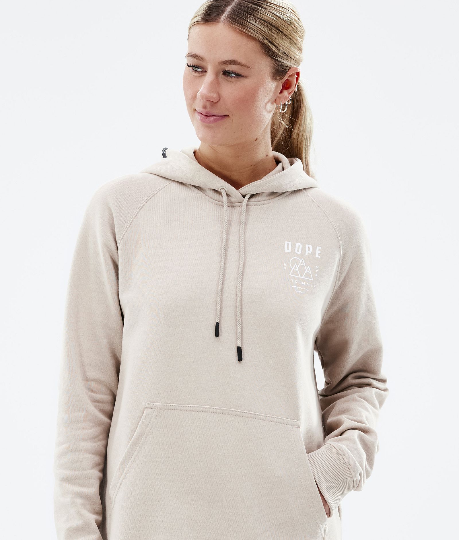Common W 2022 Hoodie Women Summit Sand, Image 3 of 6