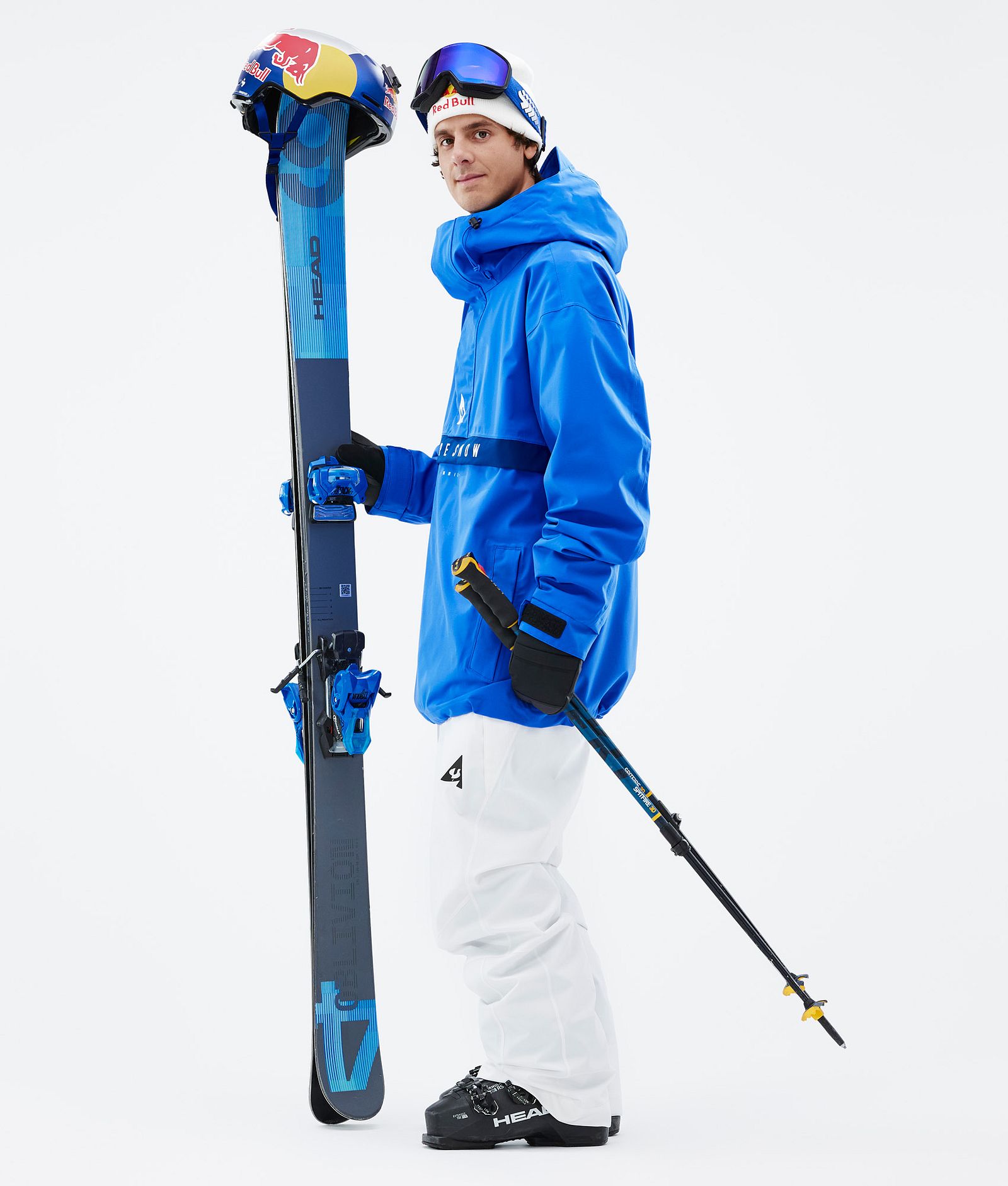 JT Blizzard Pantalon de Ski Homme JT White
