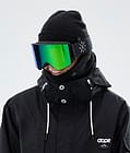 Sight 2023 Gogle Narciarskie Black W/Black Green Mirror, Zdjęcie 2 z 6