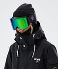 Sight 2023 Gogle Narciarskie Black W/Black Green Mirror, Zdjęcie 3 z 6