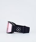 Sight Ski Goggles Black W/Black Pink Mirror, Image 5 of 6