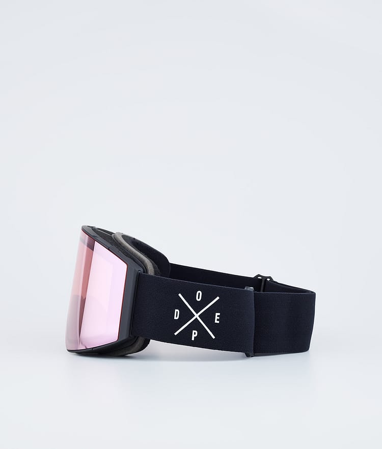 Sight Skibriller Black W/Black Pink Mirror