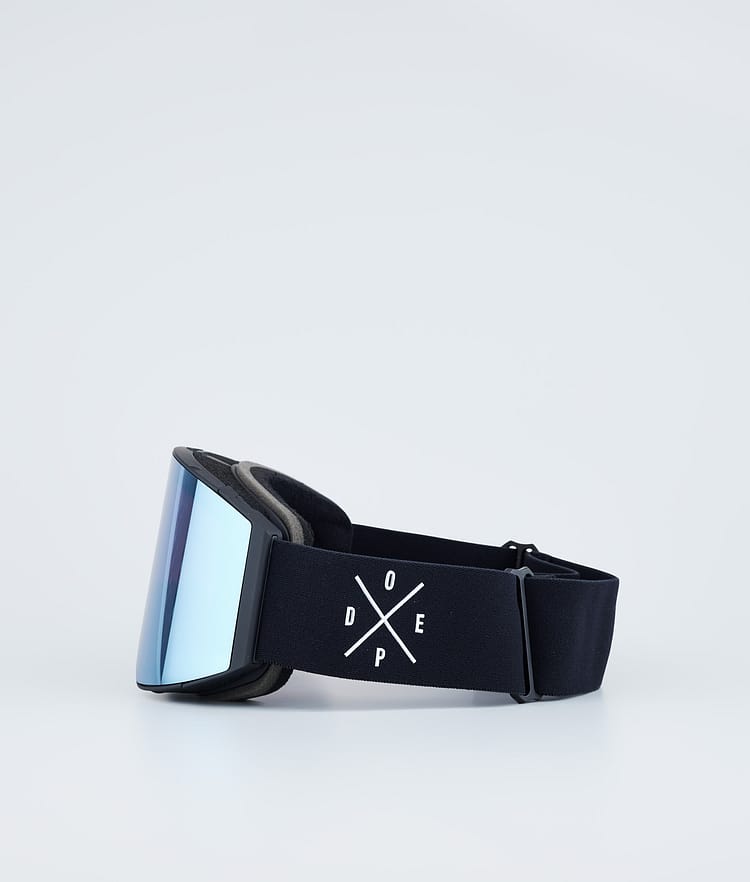 Dope Sight Gafas de esquí Hombre Black W/Black Blue Mirror - Negro