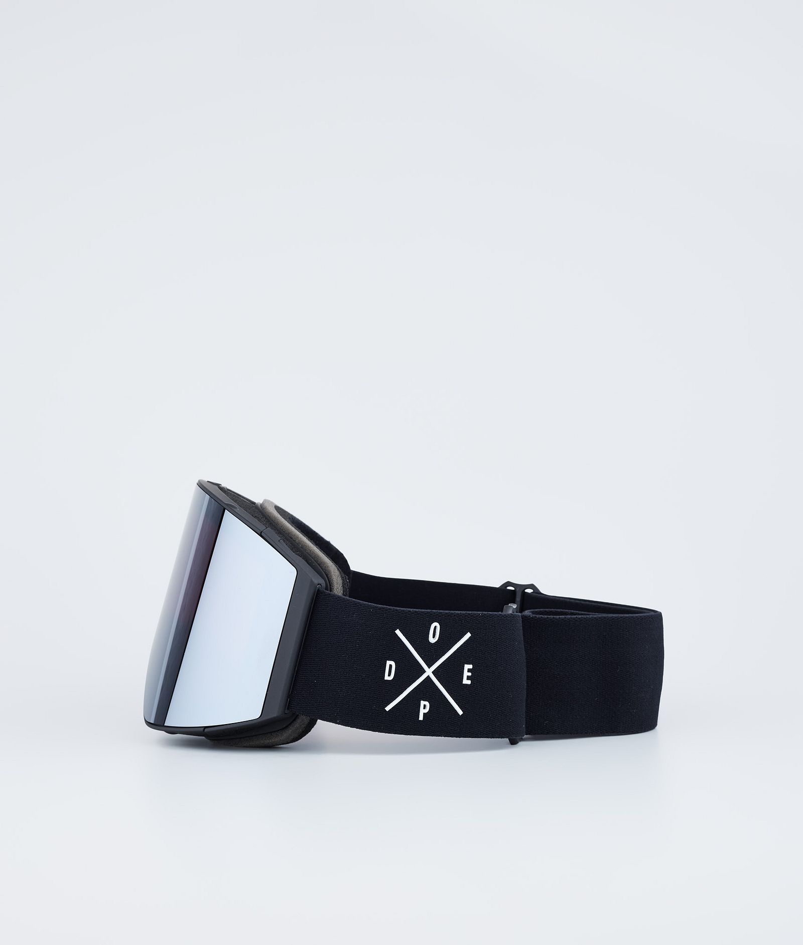 Sight Ski Goggles Black W/Black Silver Mirror, Image 5 of 6