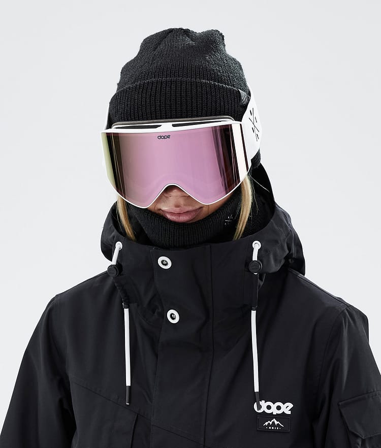 Dope Sight 2020 Masque de ski Homme White/Black - Blanc