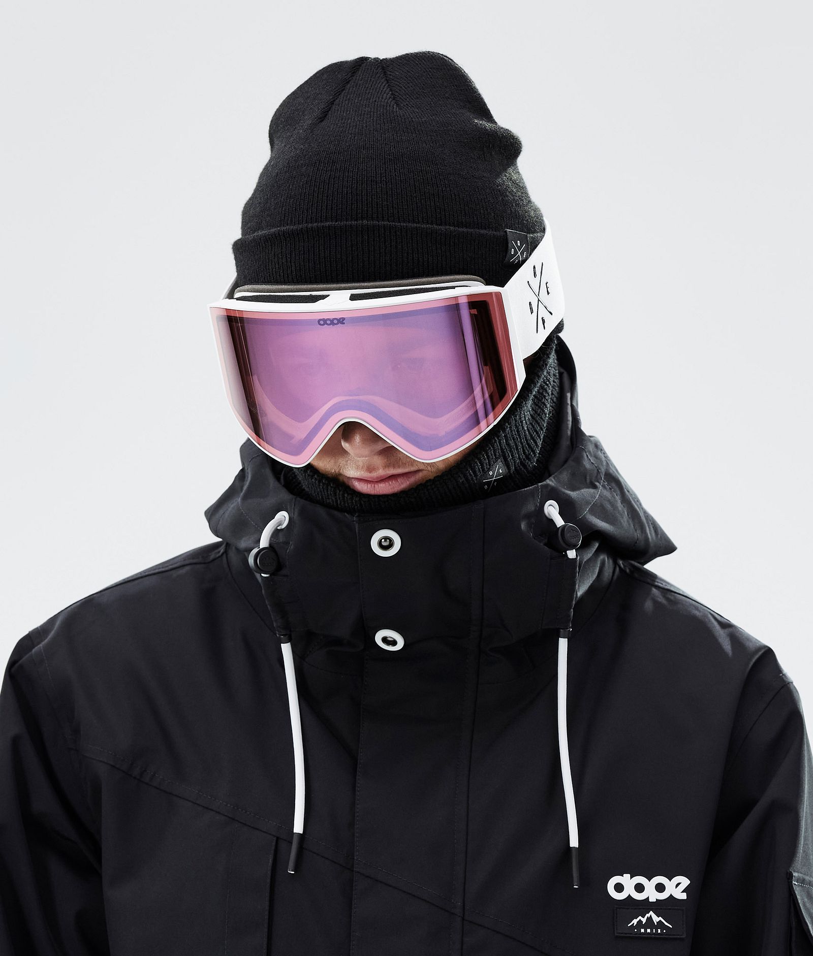 Sight 2023 Brýle na Lyže White W/White Pink Mirror, Obrázek 3 z 6