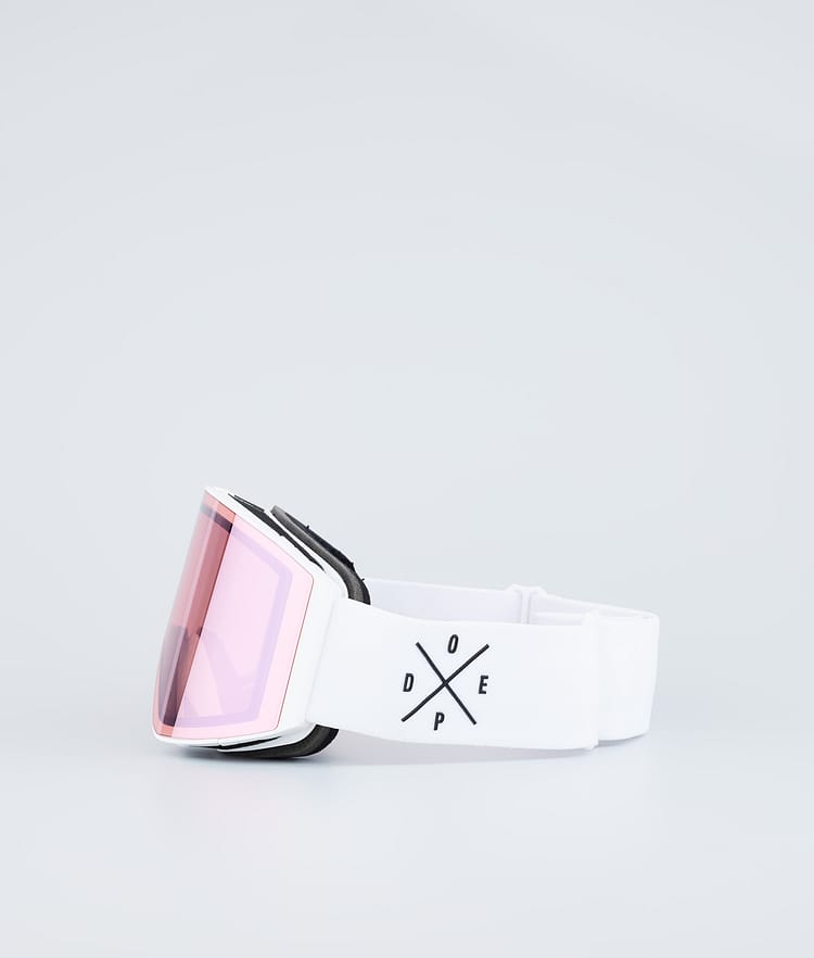 Sight Maschera Sci White W/White Pink Mirror, Immagine 5 di 6