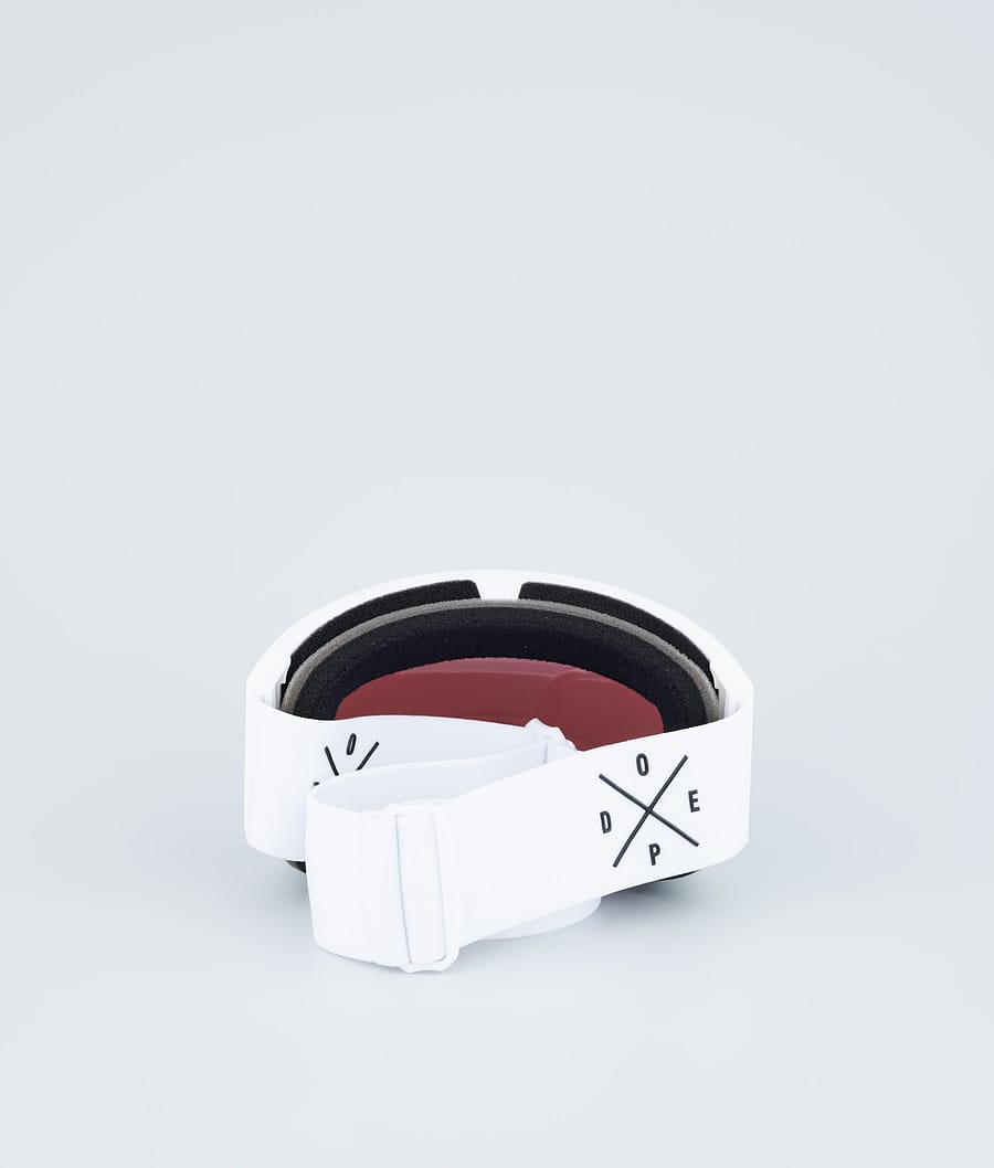 Sight Gogle Narciarskie White W/White Blue Mirror