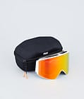 Sight 2023 Gogle Narciarskie White W/White Red Mirror, Zdjęcie 4 z 6