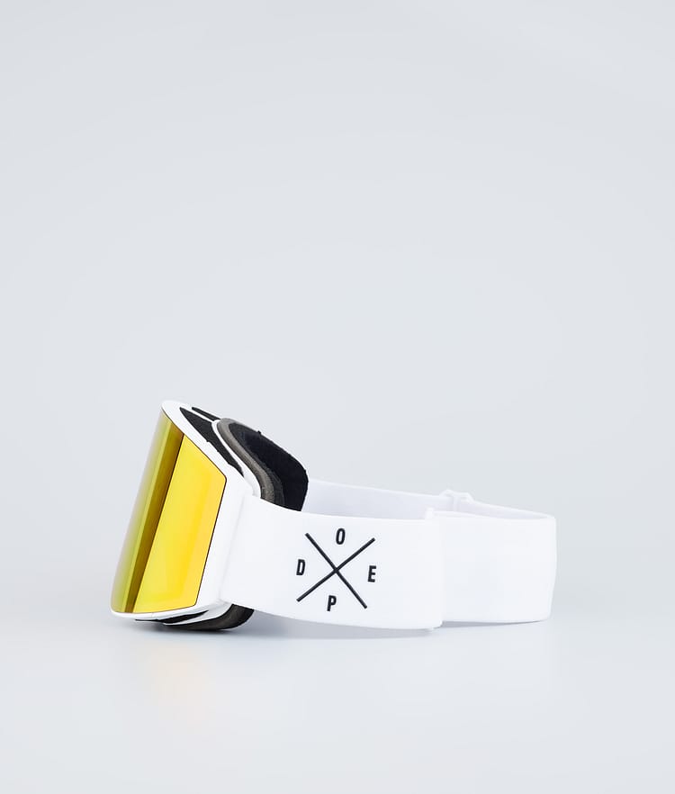 Sight 2023 Gogle Narciarskie White W/White Red Mirror, Zdjęcie 5 z 6