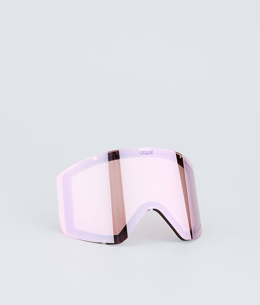 Sight Goggle Lens Ekstralinse Snow Pink Mirror