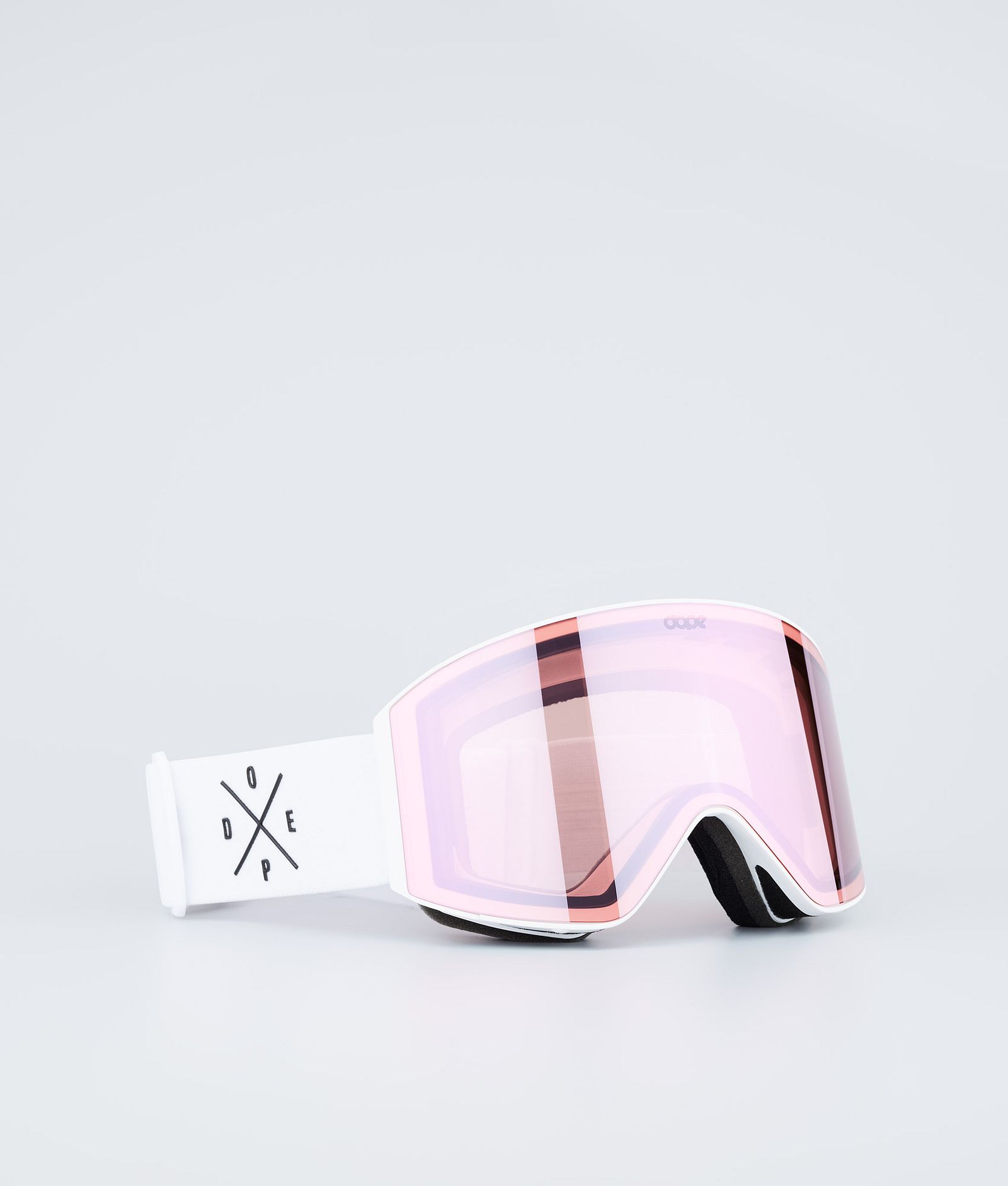 Sight Goggle Lens Náhradní Skla na Lyžařské Brýle Pink Mirror