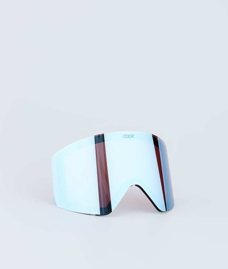 Sight Goggle Lens Extra Glas Snow Blue Mirror