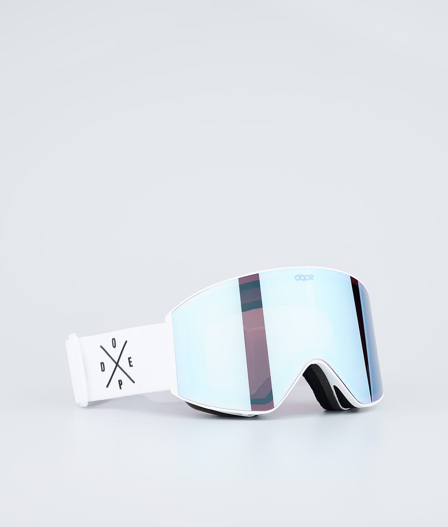 Dope Sight Goggle Lens Extra Glas Snow Herren Blue Mirror Blau