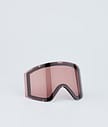 Sight Goggle Lens Extra Glas Snow Herren Red Brown
